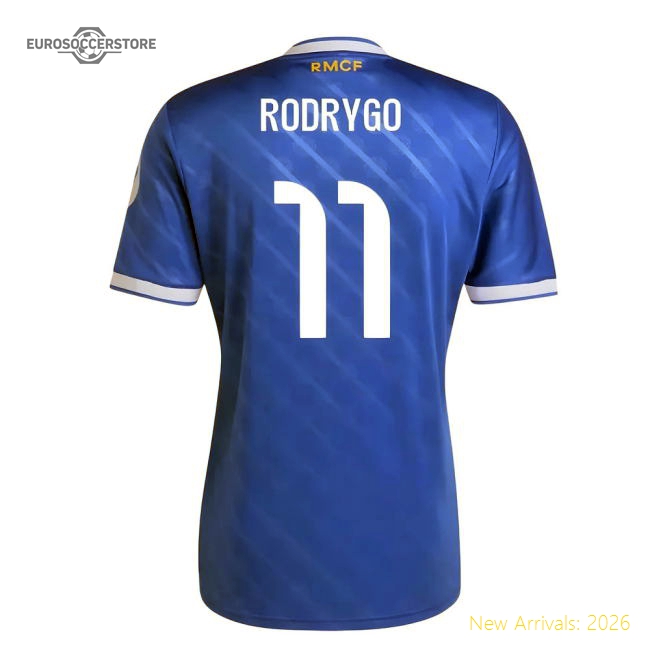 2025-2026 Real Madrid Third Shirt (Rodrygo 11)-Vantage Point Soccer