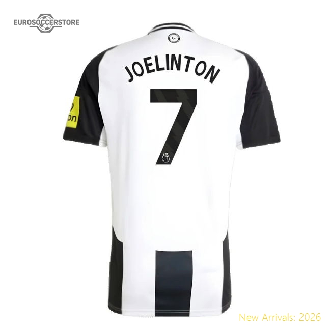 2024-2025 Newcastle Home Shirt (Joelinton 7)-Vantage Point Soccer