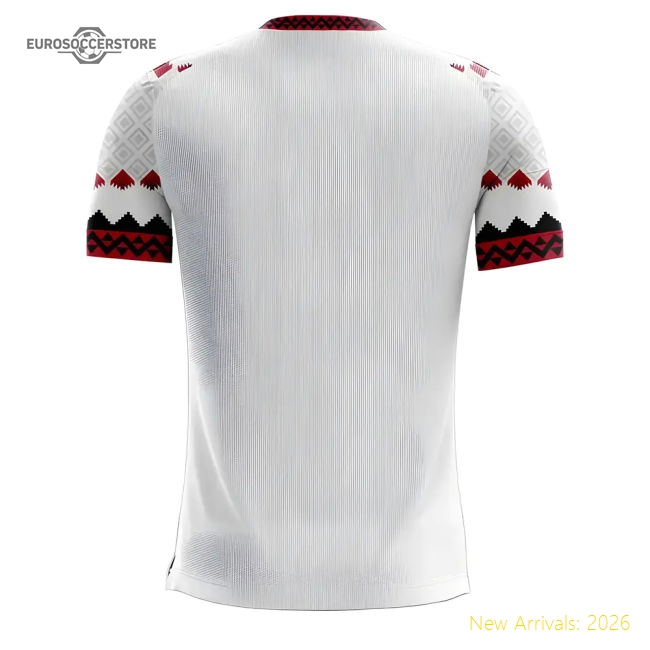Tunisia 2025-2026 Home Concept Football Kit (Airo) - Baby-Vantage Point Soccer