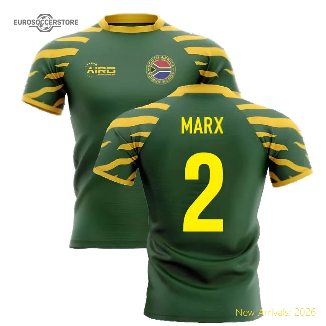 2025-2026 South Africa Springboks Home Concept Rugby Shirt (Marx 2)-Vantage Point Soccer