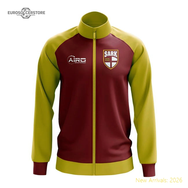 Sark Concept Football Track Jacket (Red)-Vantage Point Soccer