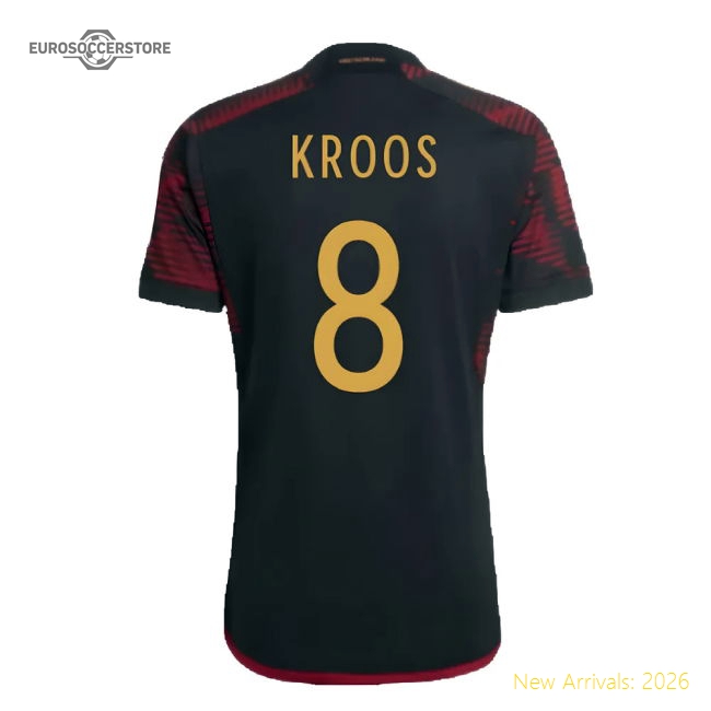 2022-2023 Germany Away Shirt (KROOS 8)-Vantage Point Soccer