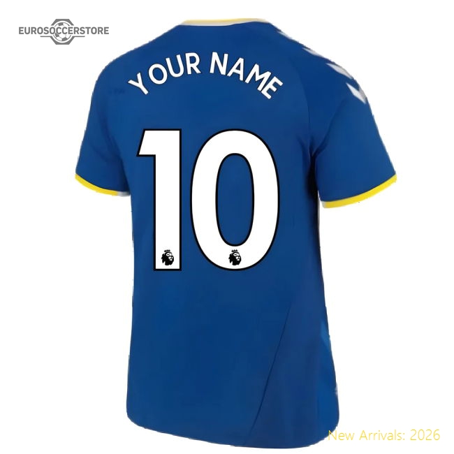 2021-2022 Everton Home Shirt (Your Name)-Vantage Point Soccer
