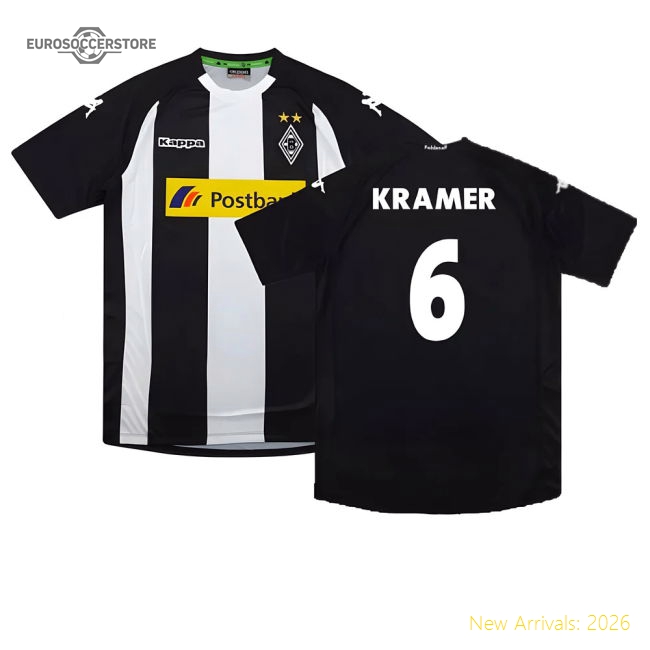 Borussia Monchengladbach 2017-18 Third Shirt ((Very Good) XL) (Kramer 6)-Vantage Point Soccer