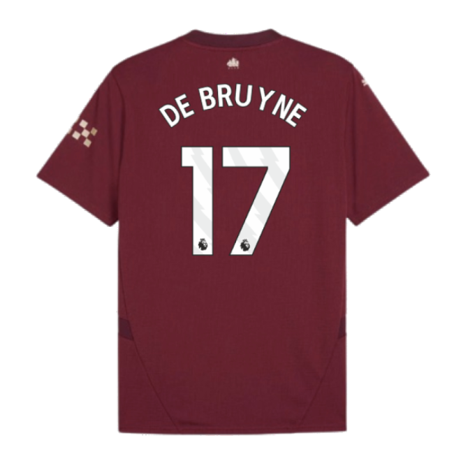 2024-2025 Man City Third Shirt (De Bruyne 17)-Vantage Point Soccer