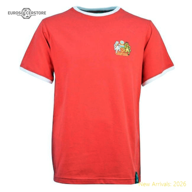 Manchester Reds Retro 12th Man T-Shirt - Ringer-Vantage Point Soccer