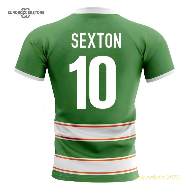 2025-2026 Ireland Home Concept Rugby Shirt (Sexton 10)-Vantage Point Soccer