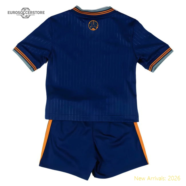 2025-2026 Newcastle Third Mini Kit (Willock 28)-Vantage Point Soccer