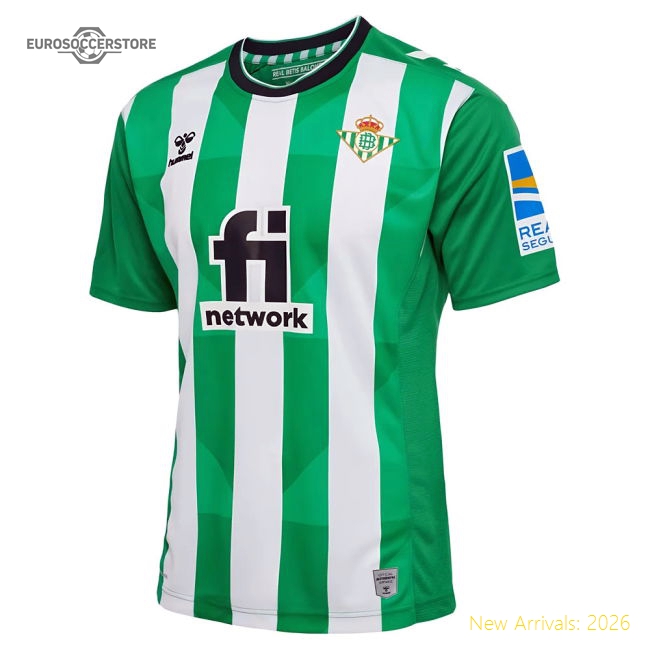 Real Betis 2022-23 Home Shirt (Small Boys) Rodrigo #10 (Mint)-Vantage Point Soccer
