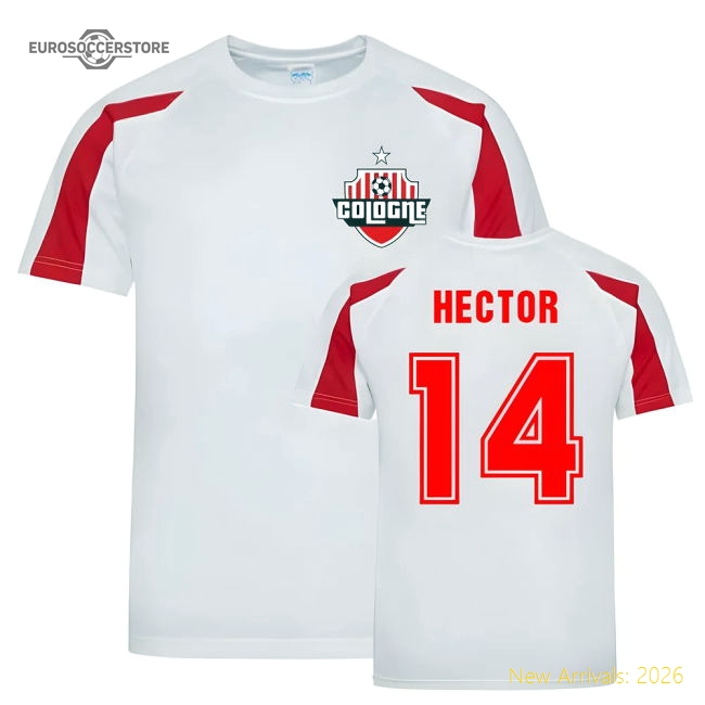 Jonas Hector Cologne Sports Training Jersey (White)-Vantage Point Soccer