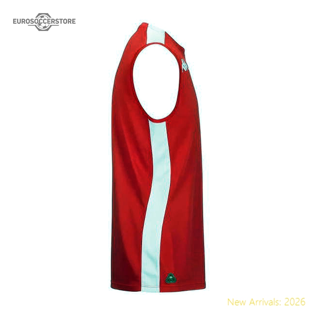 2024-2025 AS Monaco Sleeveless Jersey (Red)-Vantage Point Soccer