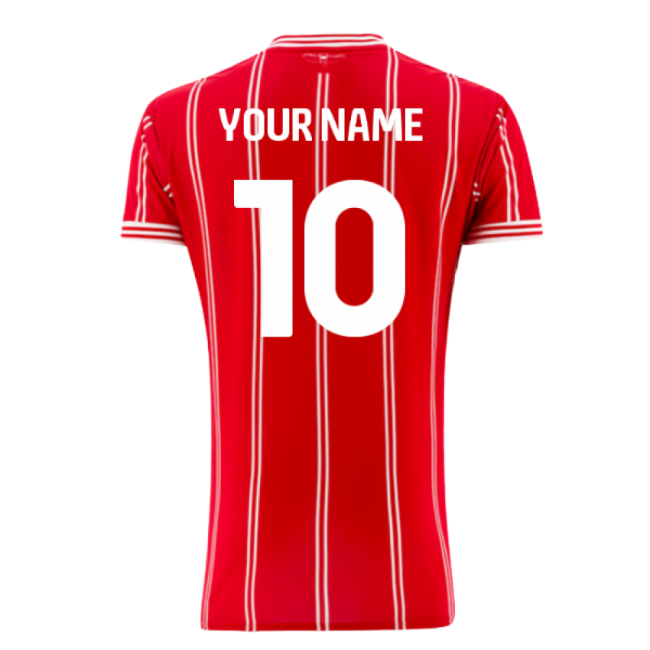 2023-2024 Bristol City Home Jersey (Your Name)-Vantage Point Soccer