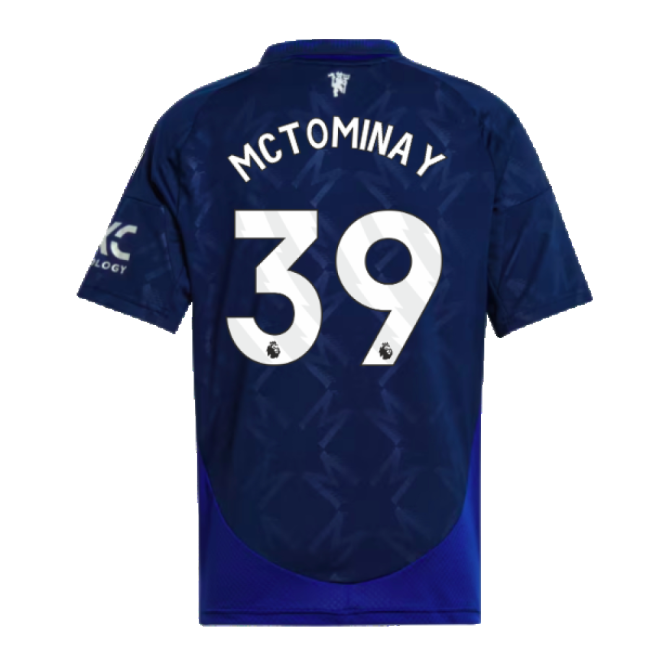 2024-2025 Man Utd Away Shirt (Kids) (McTominay 39)-Vantage Point Soccer