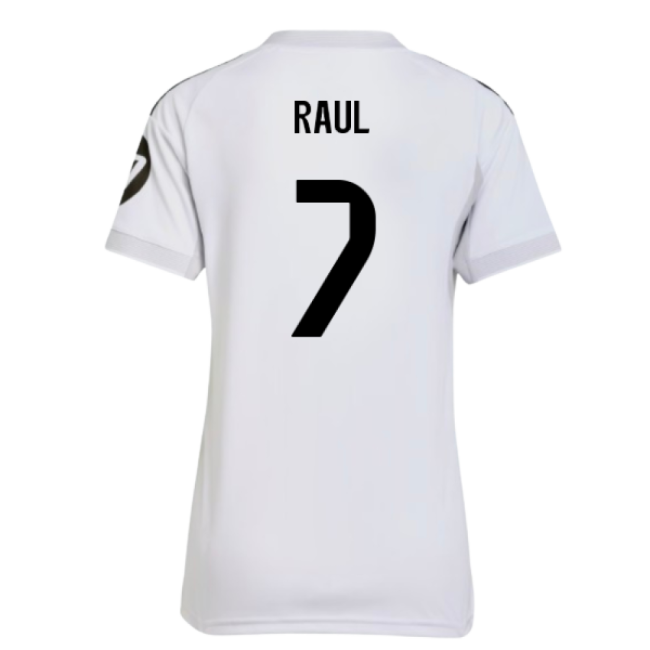 2025-2026 Real Madrid Home Shirt (Womens) (Raul 7)-Vantage Point Soccer