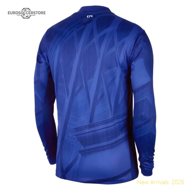 2025-2026 Chelsea Home Long Sleeve Shirt-Vantage Point Soccer