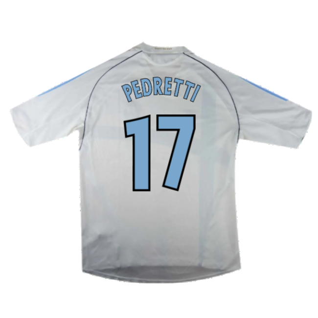 Marseille 2004-05 Home Shirt ((Excellent) L) (Pedretti 17)-Vantage Point Soccer