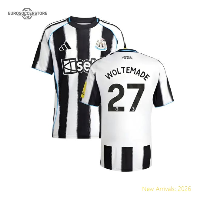 2025-2026 Newcastle Home Shirt (Woltemade 27)-Vantage Point Soccer