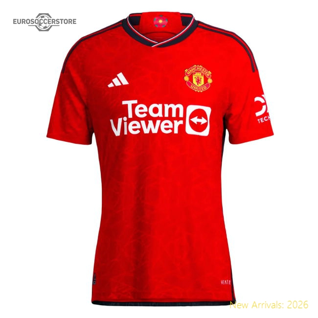 2023-2024 Man Utd Authentic Home Shirt (Ronaldo 7)-Vantage Point Soccer