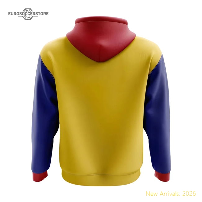 Colombia Concept Country Football Hoody (Yellow)-Vantage Point Soccer