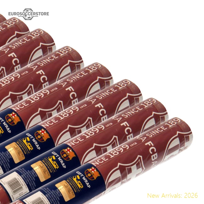 FC Barcelona Gift Wrap x 24-Vantage Point Soccer