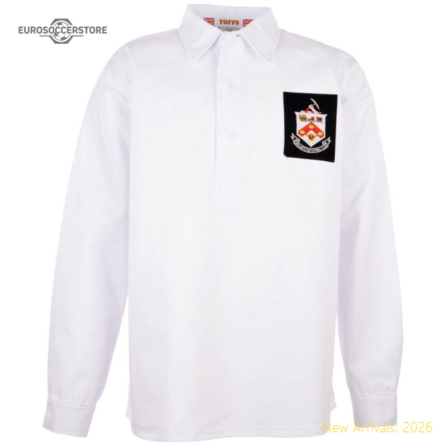 Darlington 1950s Retro Football Shirt-Vantage Point Soccer