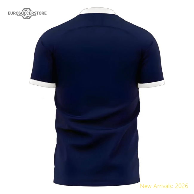 Cape Verde 2025-2026 Home Concept Football Kit (Libero)-Vantage Point Soccer