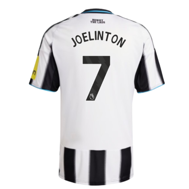 2025-2026 Newcastle Home Shirt (Joelinton 7)-Vantage Point Soccer