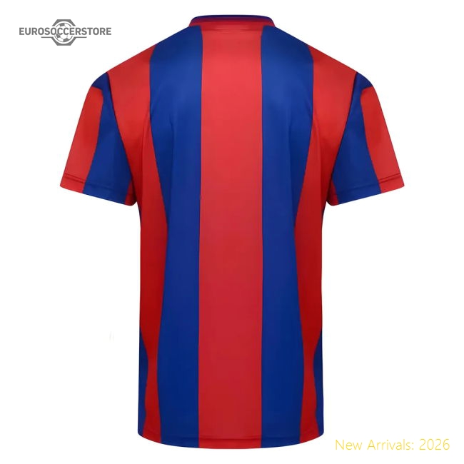 Score Draw Crystal Palace 1990 FA Cup Final Retro Football Shirt (Zaha 11)-Vantage Point Soccer
