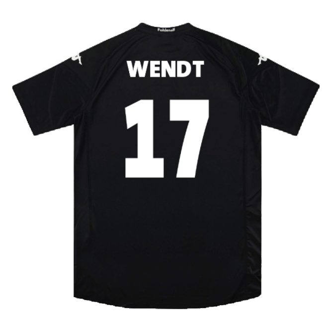 Borussia Monchengladbach 2017-18 Third Shirt ((Very Good) XL) (Wendt 17)-Vantage Point Soccer
