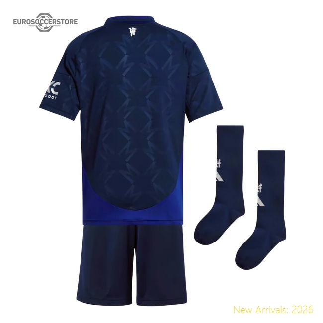 2024-2025 Man Utd Away Mini Kit-Vantage Point Soccer