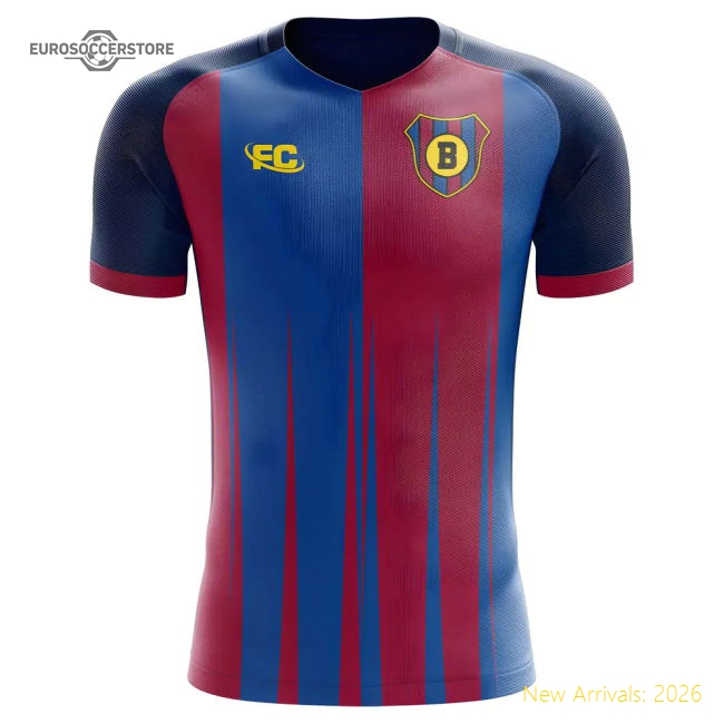 2018-2019 Barcelona Fans Culture Home Concept Shirt - Baby-Vantage Point Soccer