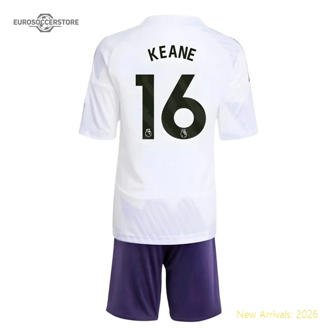 2025-2026 Man Utd Away Mini Kit (Keane 16)-Vantage Point Soccer