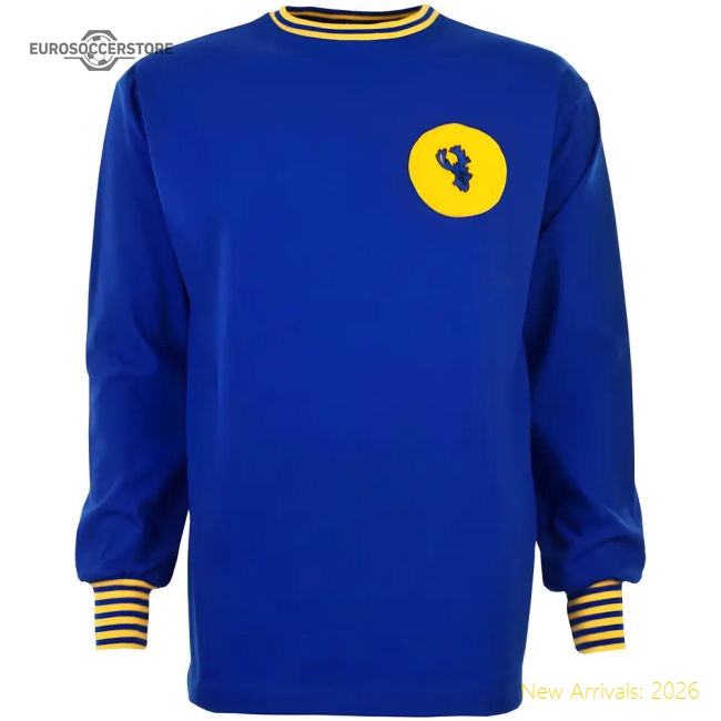 Mansfield Town 1968-1970 Retro Football Shirt-Vantage Point Soccer