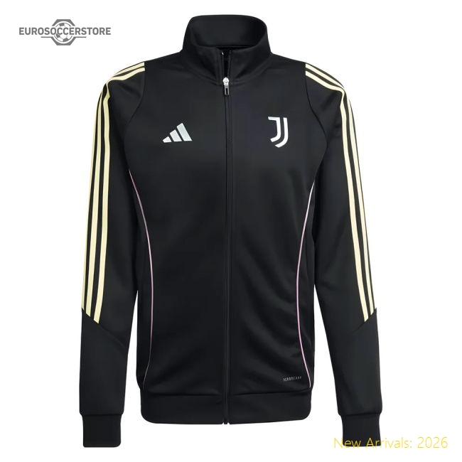 2025-2026 Juventus Tracksuit (Black)-Vantage Point Soccer