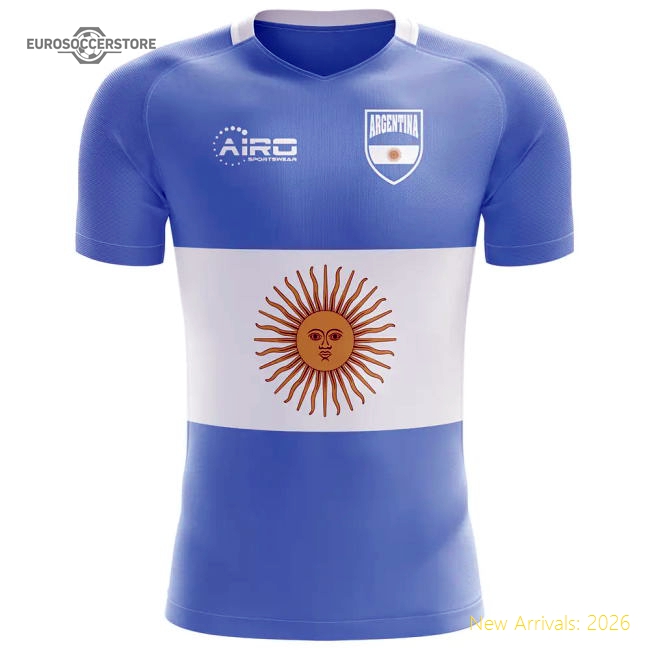 2025-2026 Argentina Flag Concept Football Shirt (Maradona 10)-Vantage Point Soccer