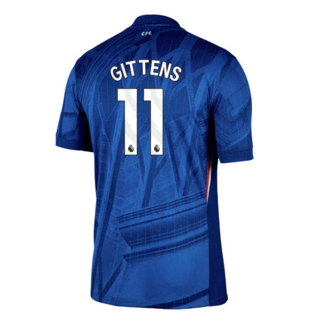 2025-2026 Chelsea Home Shirt (Gittens 11)-Vantage Point Soccer