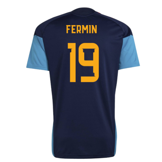 2026-2027 Spain Training Jersey (Night Indigo) (Fermin 19)-Vantage Point Soccer