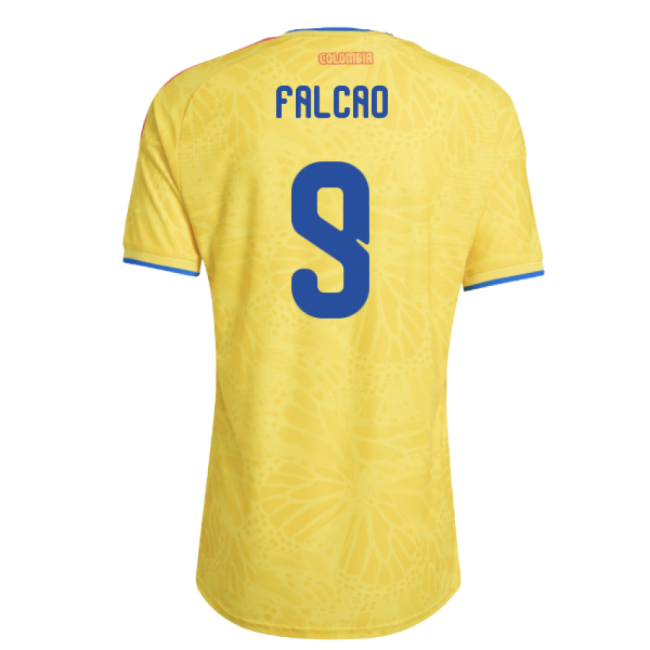 2026-2027 Colombia Authentic Home Shirt (Falcao 9)-Vantage Point Soccer