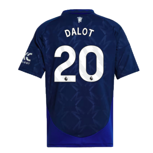 2024-2025 Man Utd Away Shirt (Kids) (Dalot 20)-Vantage Point Soccer