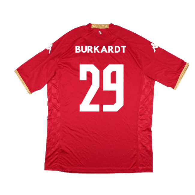Mainz 2022-2023 Home Shirt (XL) (Burkardt 29) (Excellent)-Vantage Point Soccer