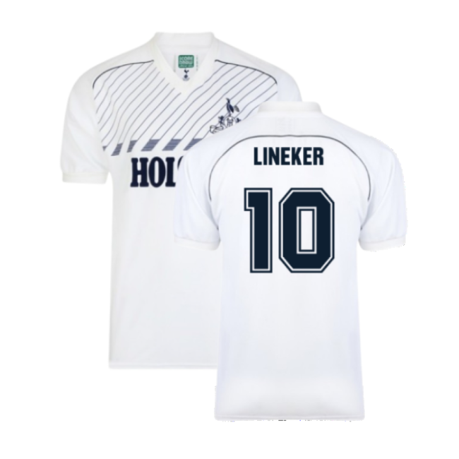 Tottenham 1986 Retro Home Shirt (LINEKER 10)-Vantage Point Soccer