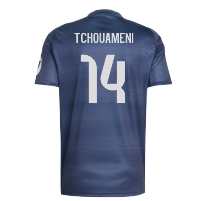 2025-2026 Real Madrid Away Shirt (Tchouameni 14)-Vantage Point Soccer