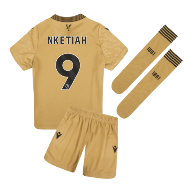 2025-2026 Crystal Palace Third Little Kids Infant Kit (Nketiah 9)-Vantage Point Soccer