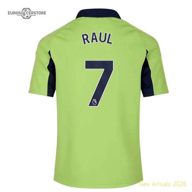 2025-2026 Fulham Away Shirt - Kids (Raul 7)-Vantage Point Soccer