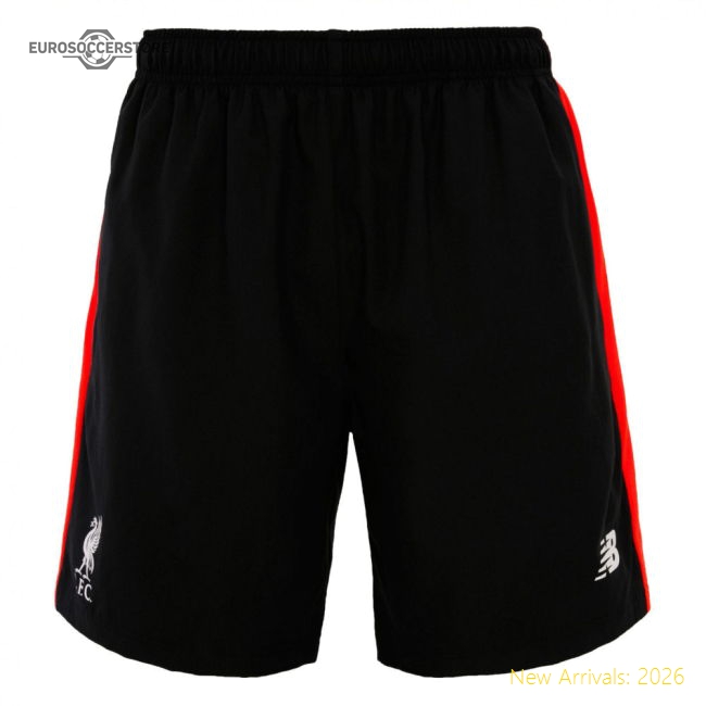 2016-2017 Liverpool Woven Training Shorts (Black) - Kids-Vantage Point Soccer