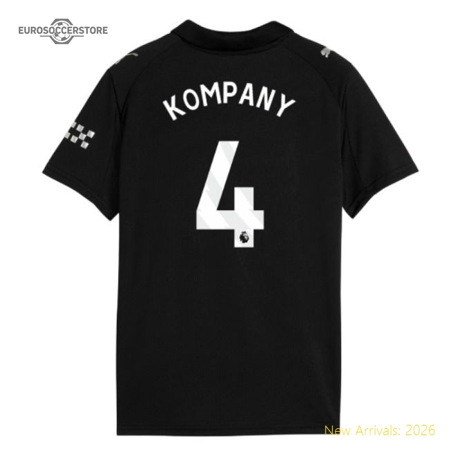 2025-2026 Man City Away Mini Kit (Kompany 4)-Vantage Point Soccer