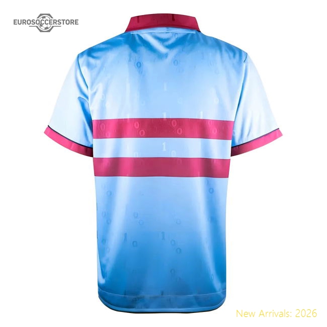1995-1996 West Ham Away Retro Shirt-Vantage Point Soccer