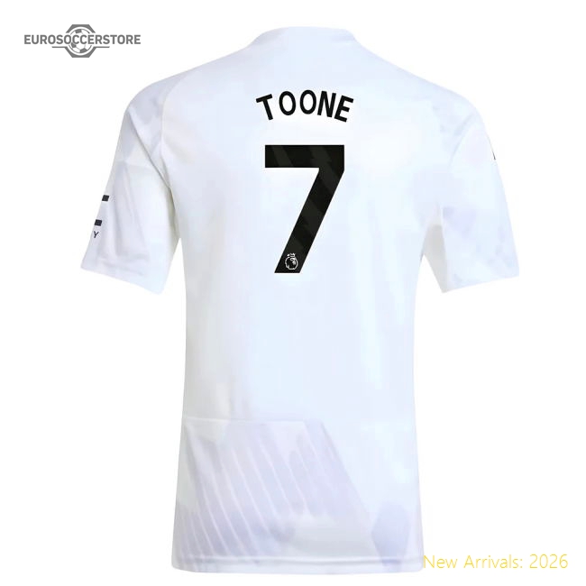 2025-2026 Man Utd Away Shirt (Kids) (Toone 7)-Vantage Point Soccer