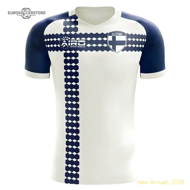 Finland 2025-2026 Home Concept Football Kit (Airo) - Baby-Vantage Point Soccer
