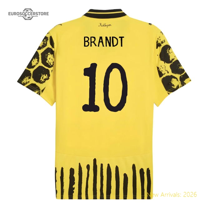 2025-2026 KIDSUPER x Borussia Dortmund CWC Home Shirt (Brandt 10)-Vantage Point Soccer